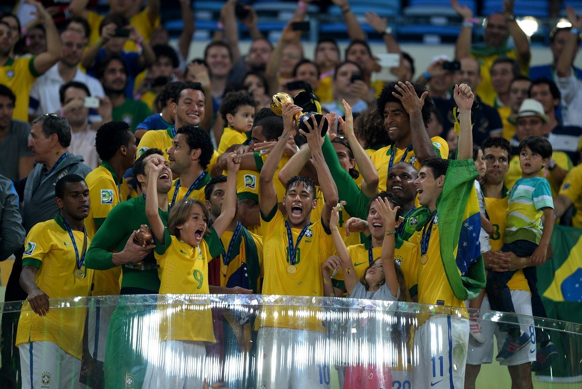 联合会杯决赛:巴西3-0西班牙