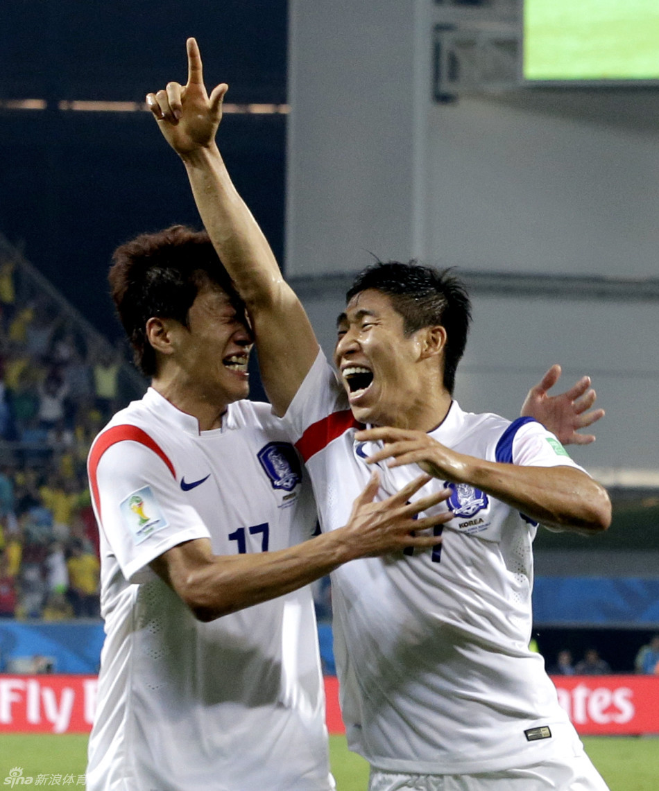 北京时间2014年6月18日，巴西世界杯H组首轮，俄罗斯1-1韩国。