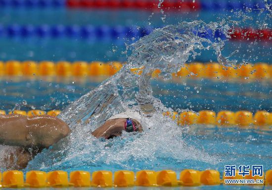 （游泳世锦赛）（11）游泳——男子400米自由泳决赛：孙杨夺冠